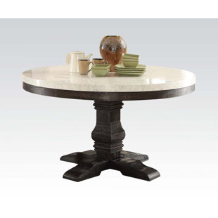 Wayfair | Marble Round Kitchen & Dining Tables You'll Love in 2022